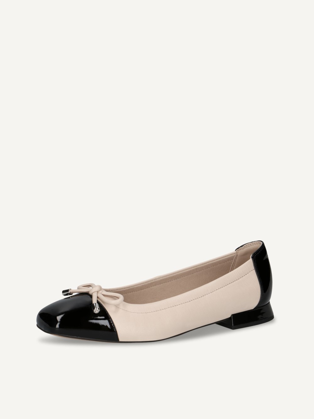 Caprice Ballerina - Cremefarbener Kamm