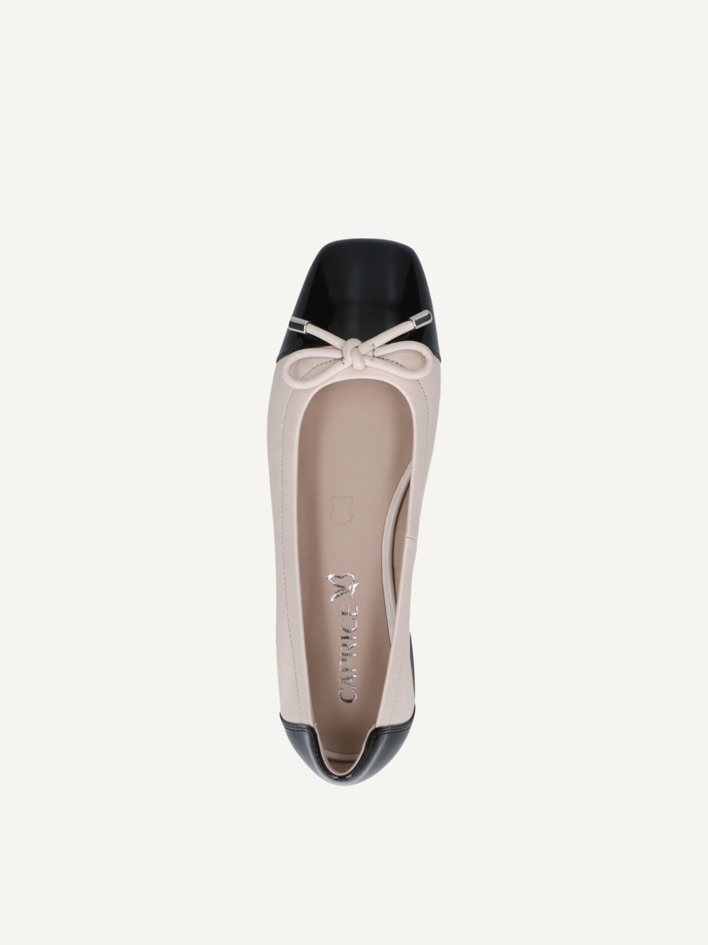Caprice Ballerina - Cremefarbener Kamm