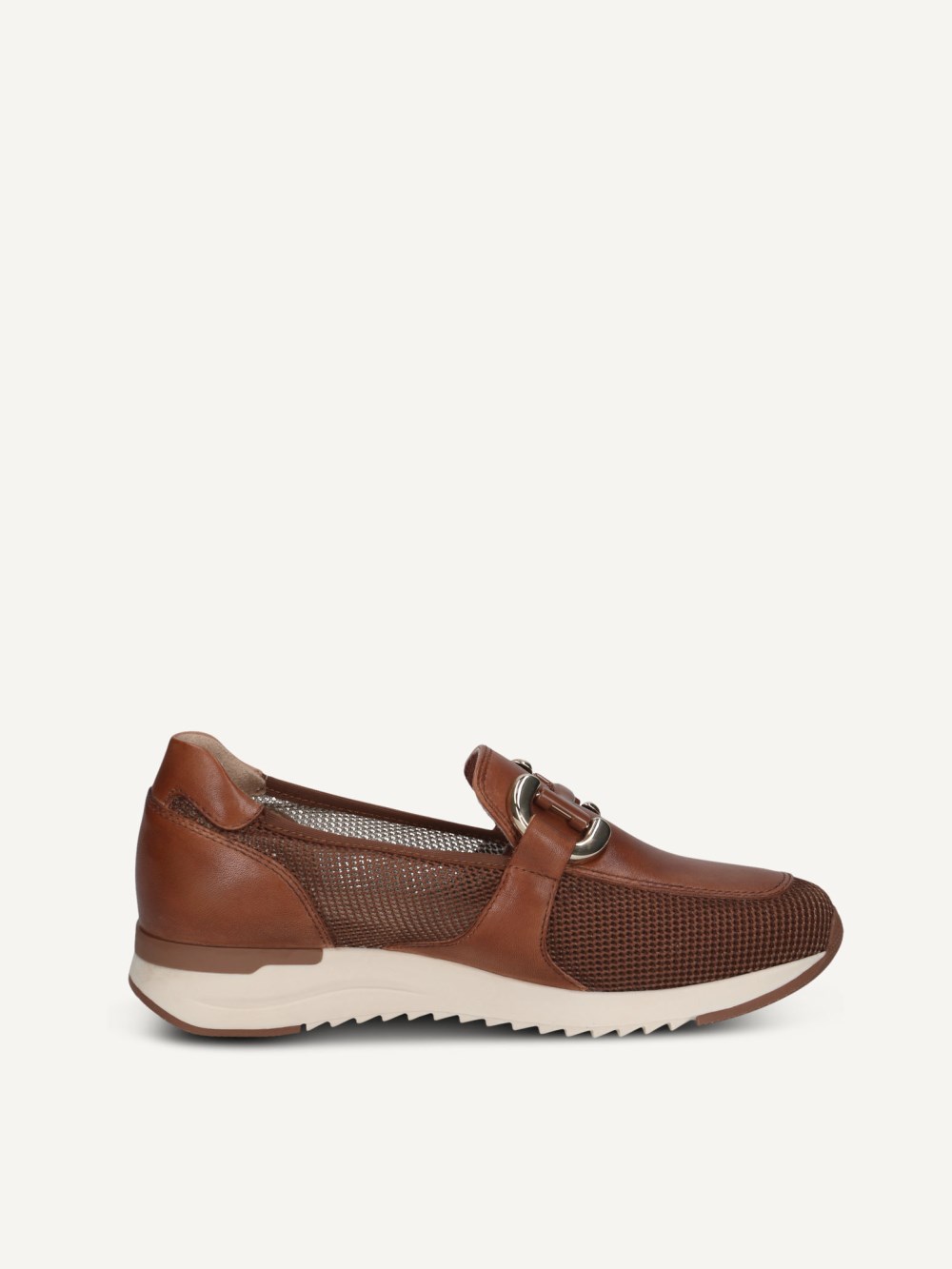 Caprice Slipper - Cognacfarbenes Kammleder