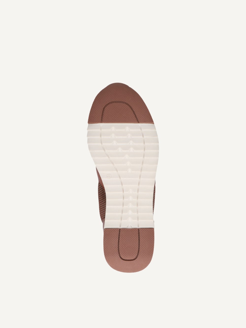 Caprice Slipper - Cognacfarbenes Kammleder
