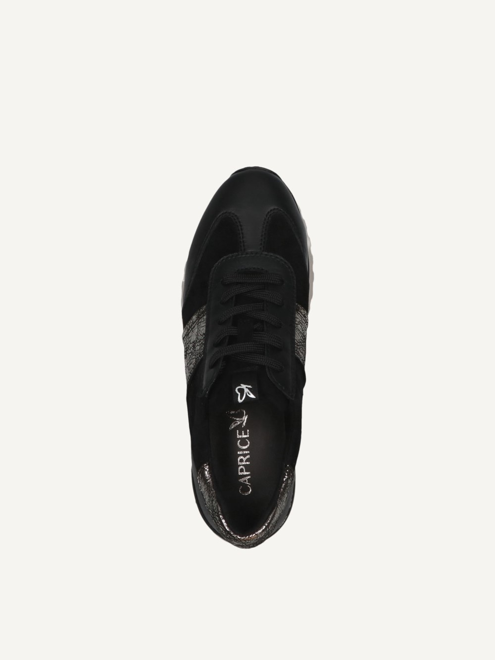 Caprice Sneaker - Schwarzer Kamm