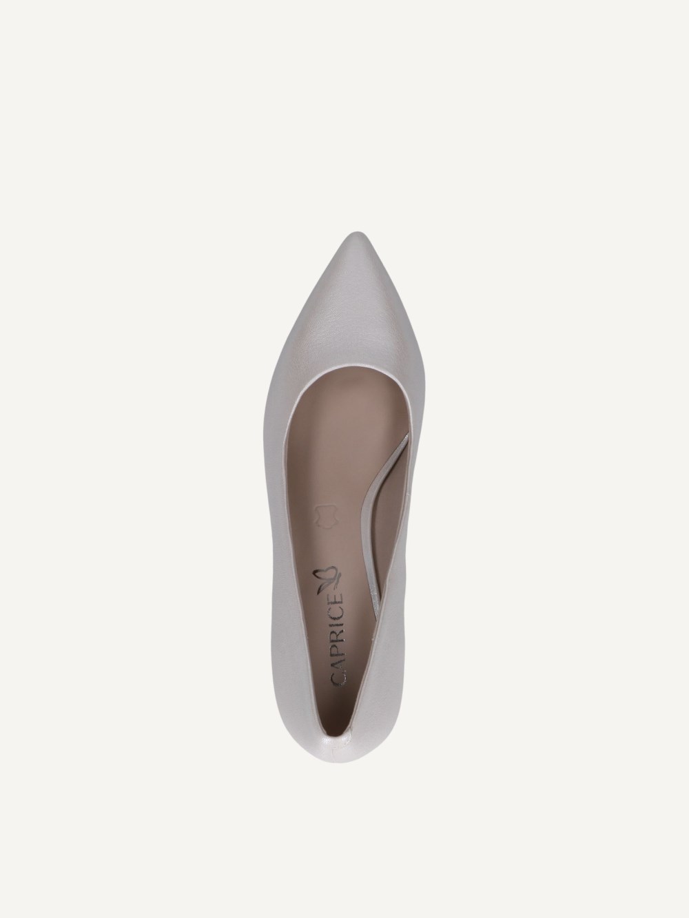 Caprice Pumps - Perlweiß.