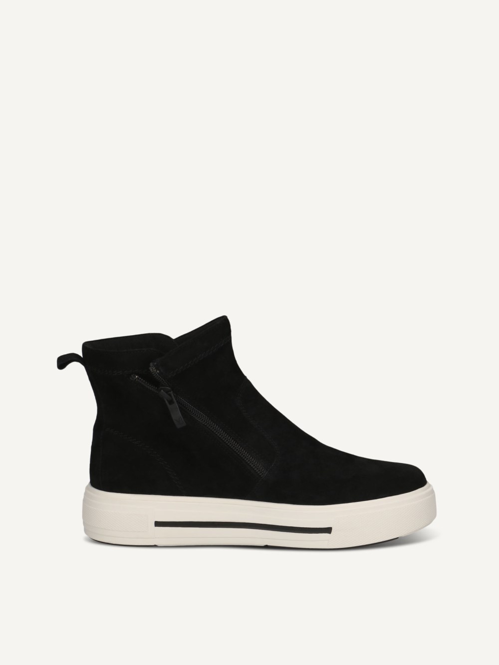 Caprice Stiefelette - Schwarzes Wildleder