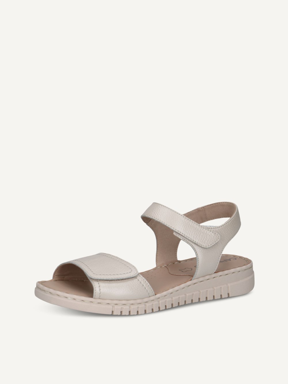 Caprice Sandalette - Perlmutt-Nappaleder