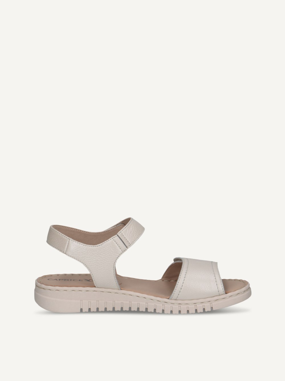 Caprice Sandalette - Perlmutt-Nappaleder