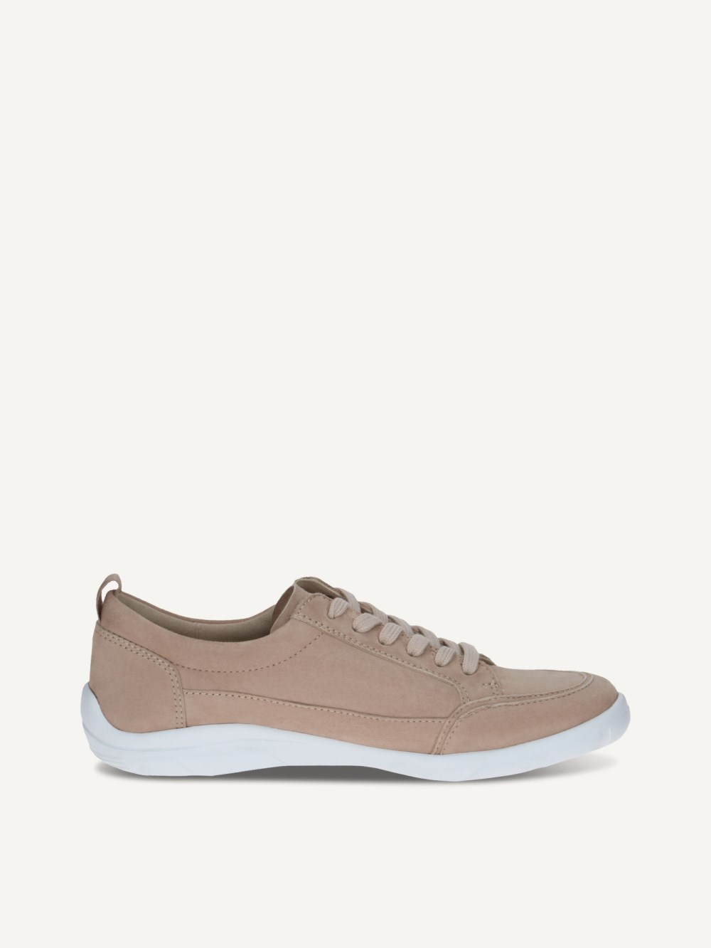 Caprice Sneaker - Cremefarbenes Wildleder