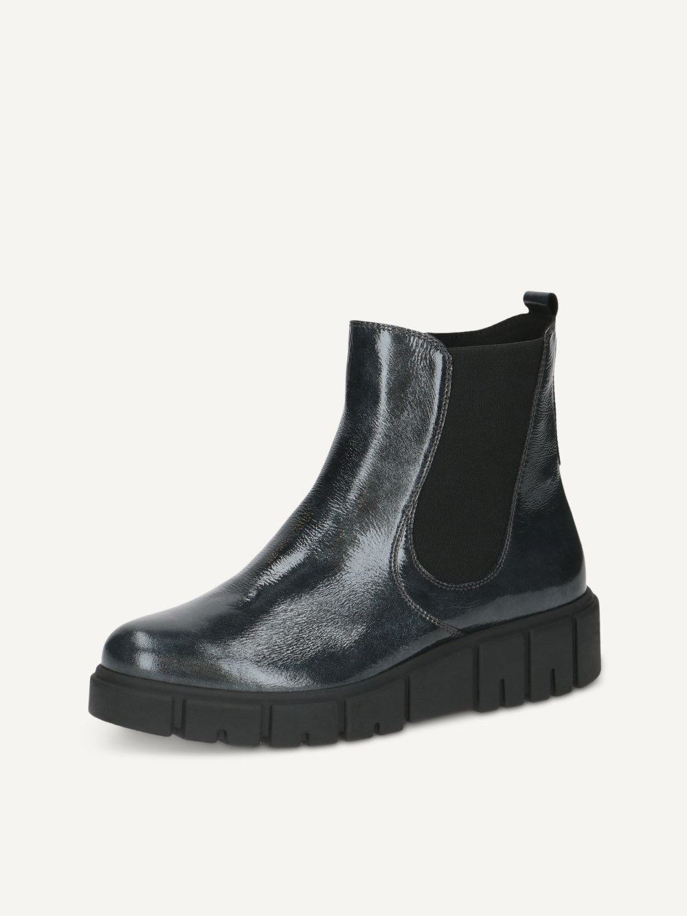 Caprice Chelsea Boot - Steinfarbenes Nappaleder