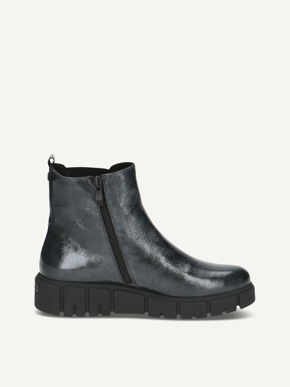 Caprice Chelsea Boot - Steinfarbenes Nappaleder