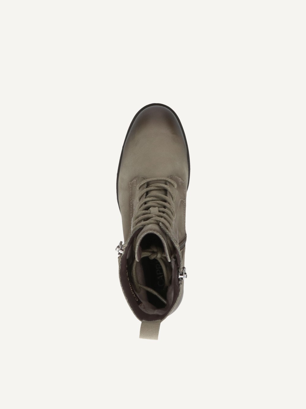 Caprice Stiefelette - Khaki-Nubukleder