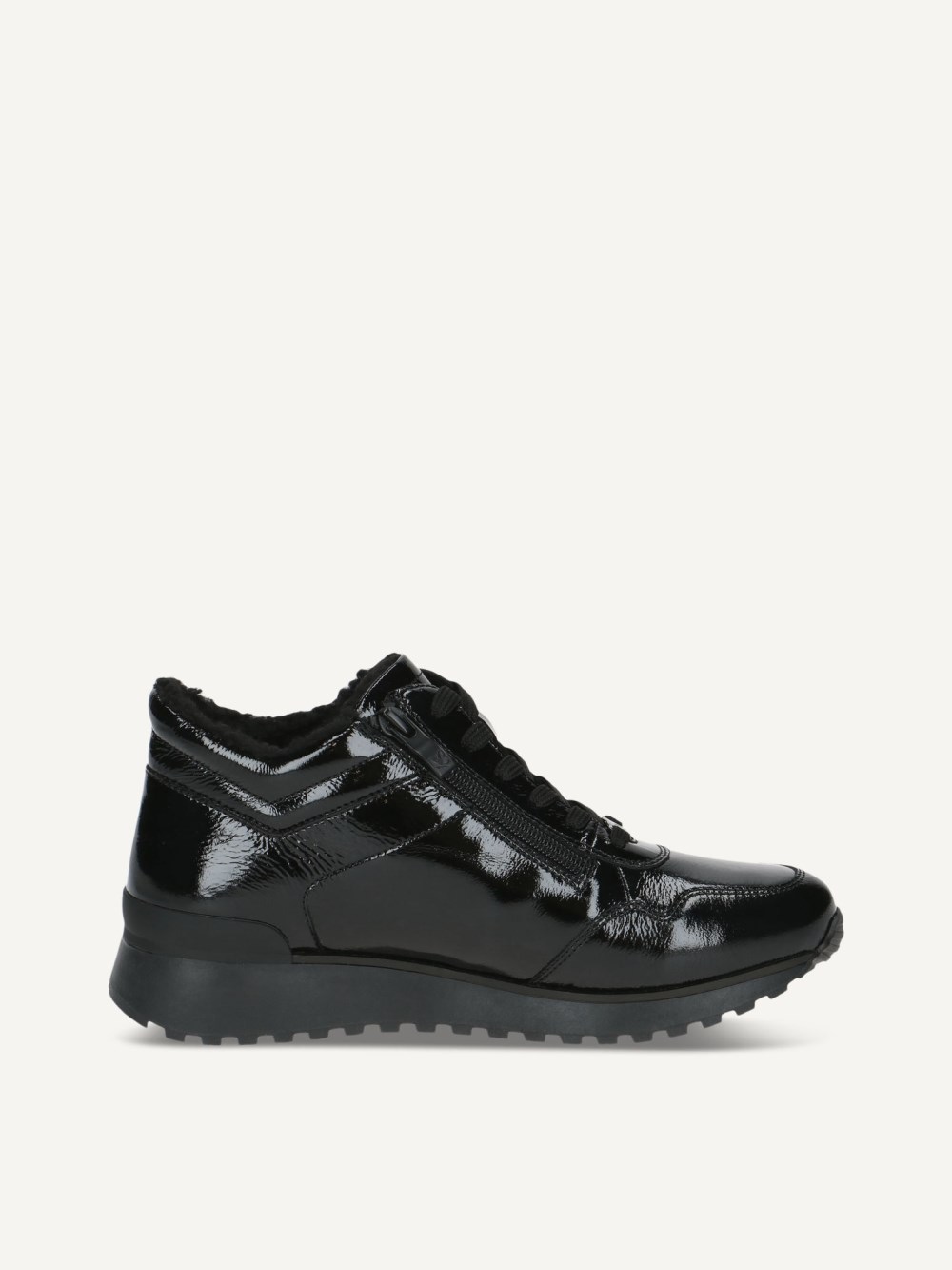 Caprice Stiefelette - Schwarzes Naplak