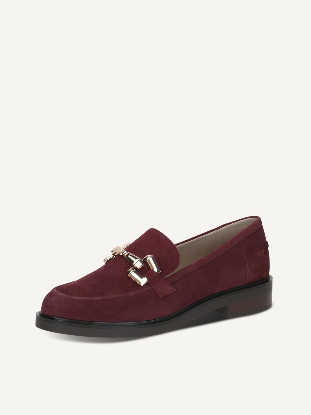 Caprice Slipper - Bordeaux-Wildleder