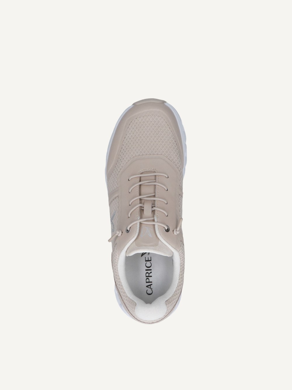 Caprice Sneaker - Sandfarbener Kamm