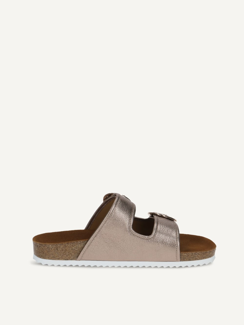 Caprice Pantolette - Taupe Metallic