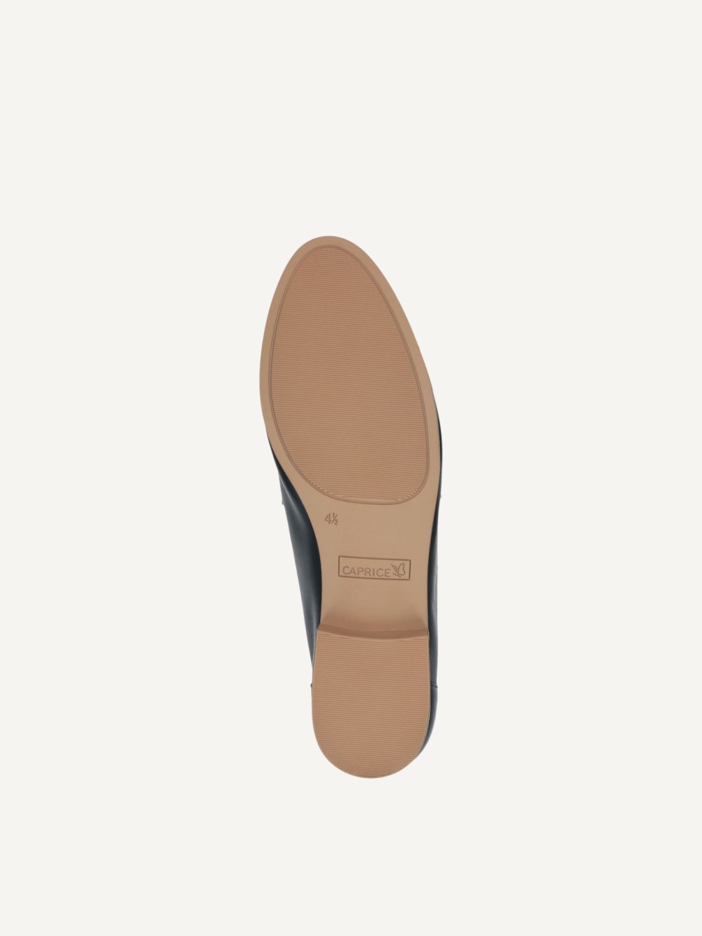 Caprice Slipper - Ozeanblaues Nappaleder