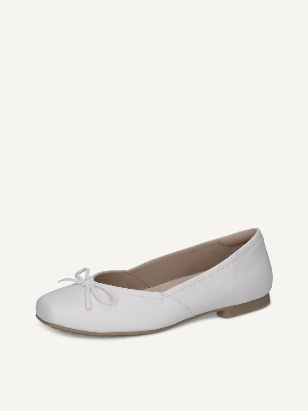 Caprice Ballerina - Weißes Softnap