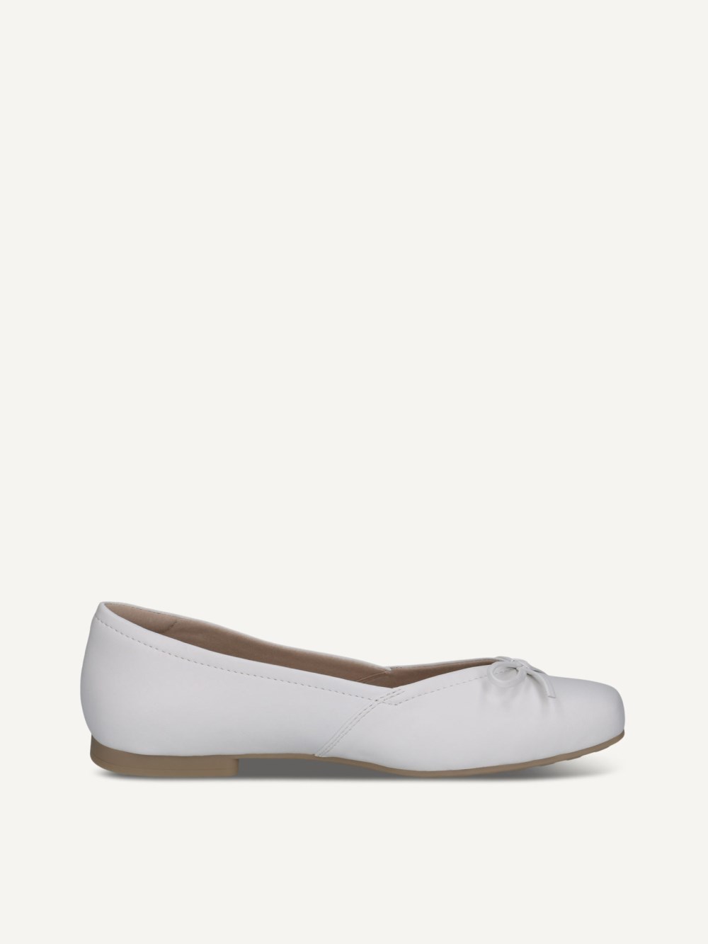 Caprice Ballerina - Weißes Softnap