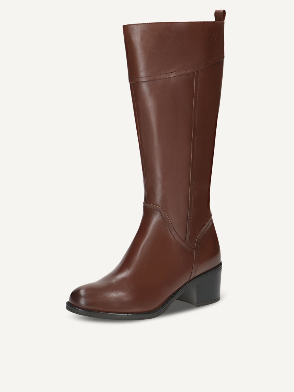 Caprice Stiefel - Cognacfarbenes Nappaleder