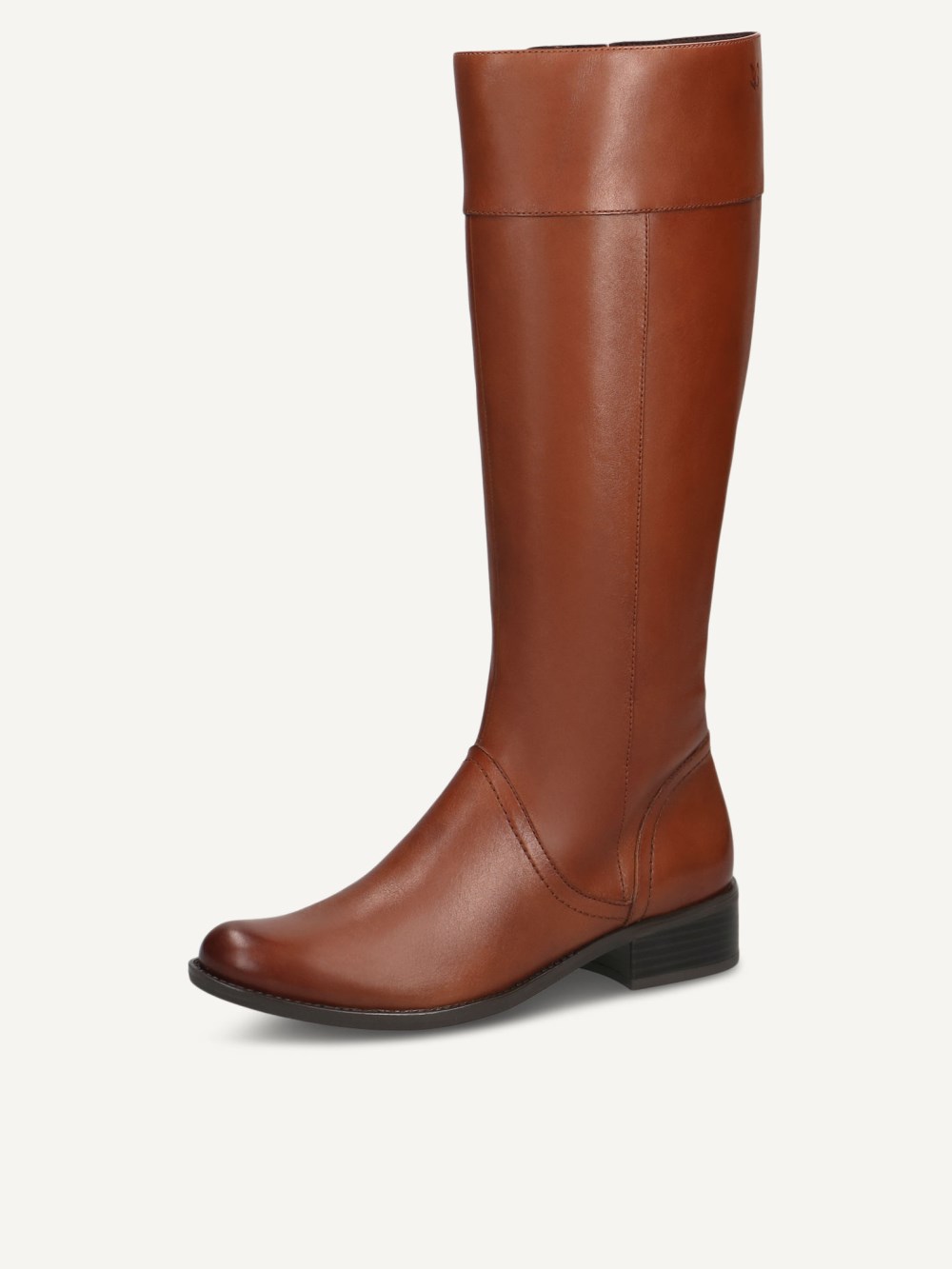 Caprice Stiefel - Cognacfarbenes Nappaleder