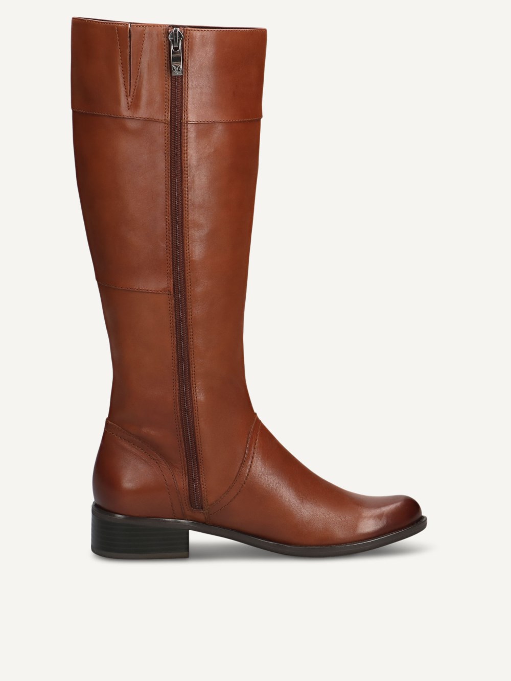 Caprice Stiefel - Cognacfarbenes Nappaleder