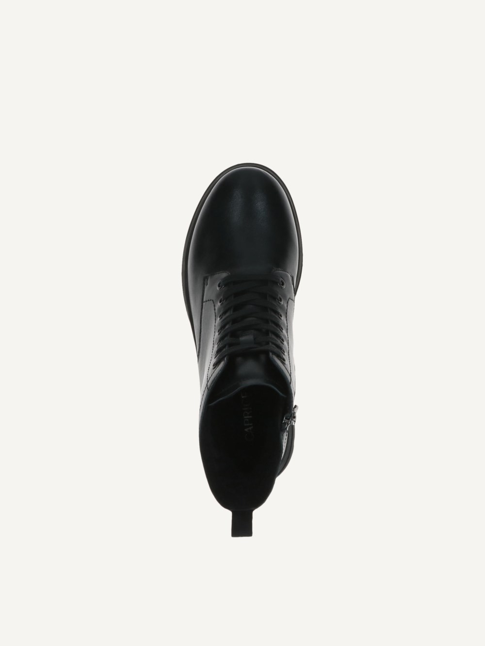 Caprice Stiefelette - Schwarzes Nappaleder
