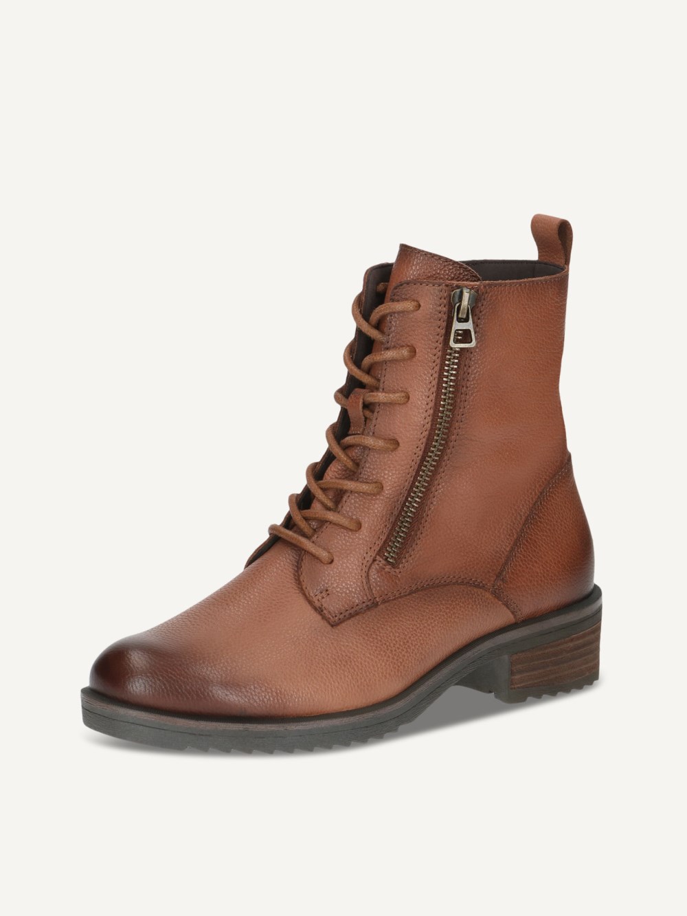 Caprice Stiefelette - Cognac-Nappaleder