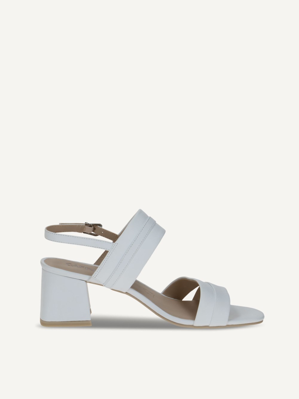 Caprice Sandalette - Weißes Nappa
