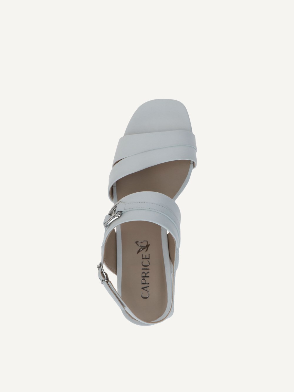 Caprice Sandalette - Weißes Nappa