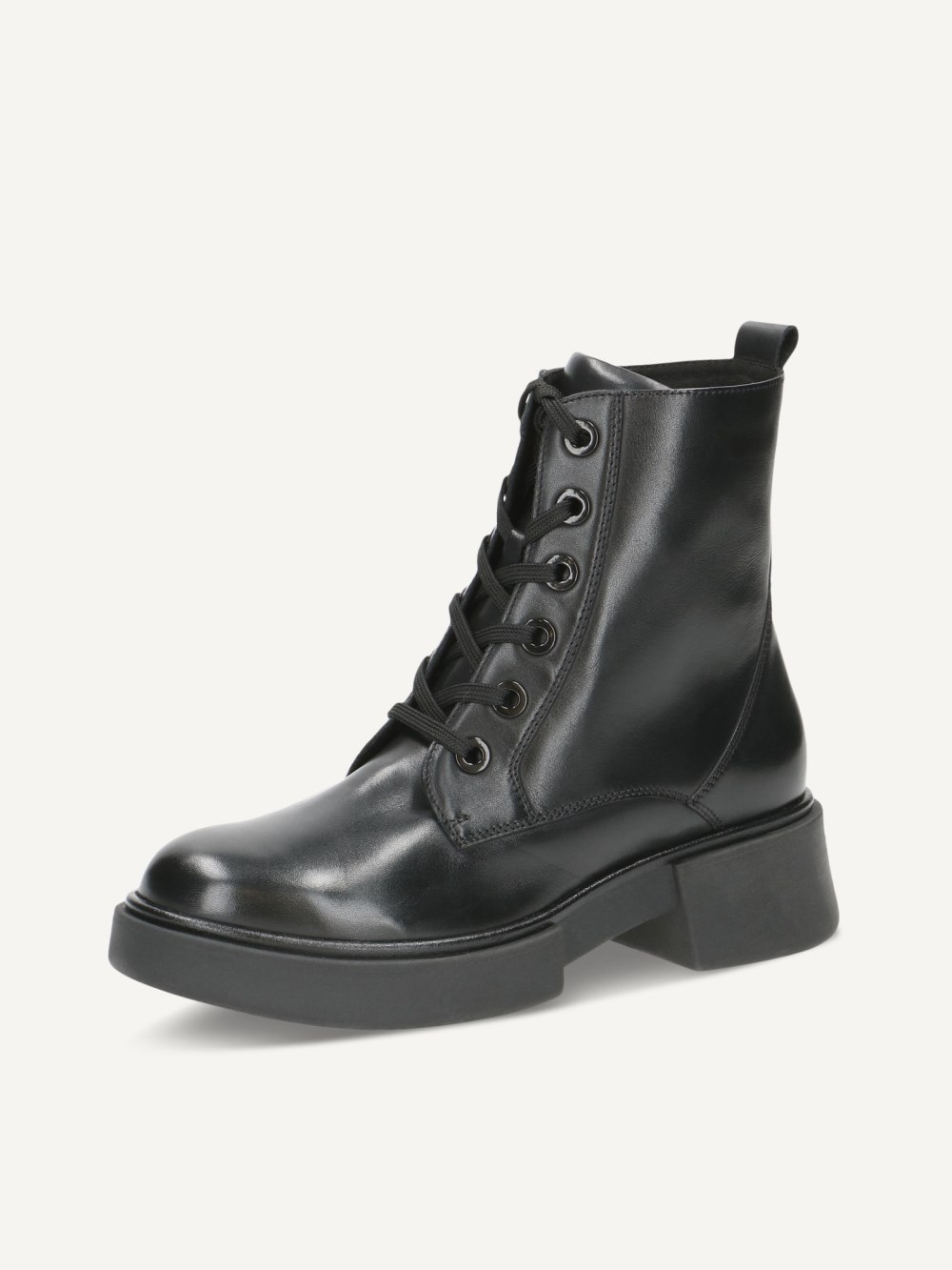 Caprice Stiefelette - Schwarzes Nappa