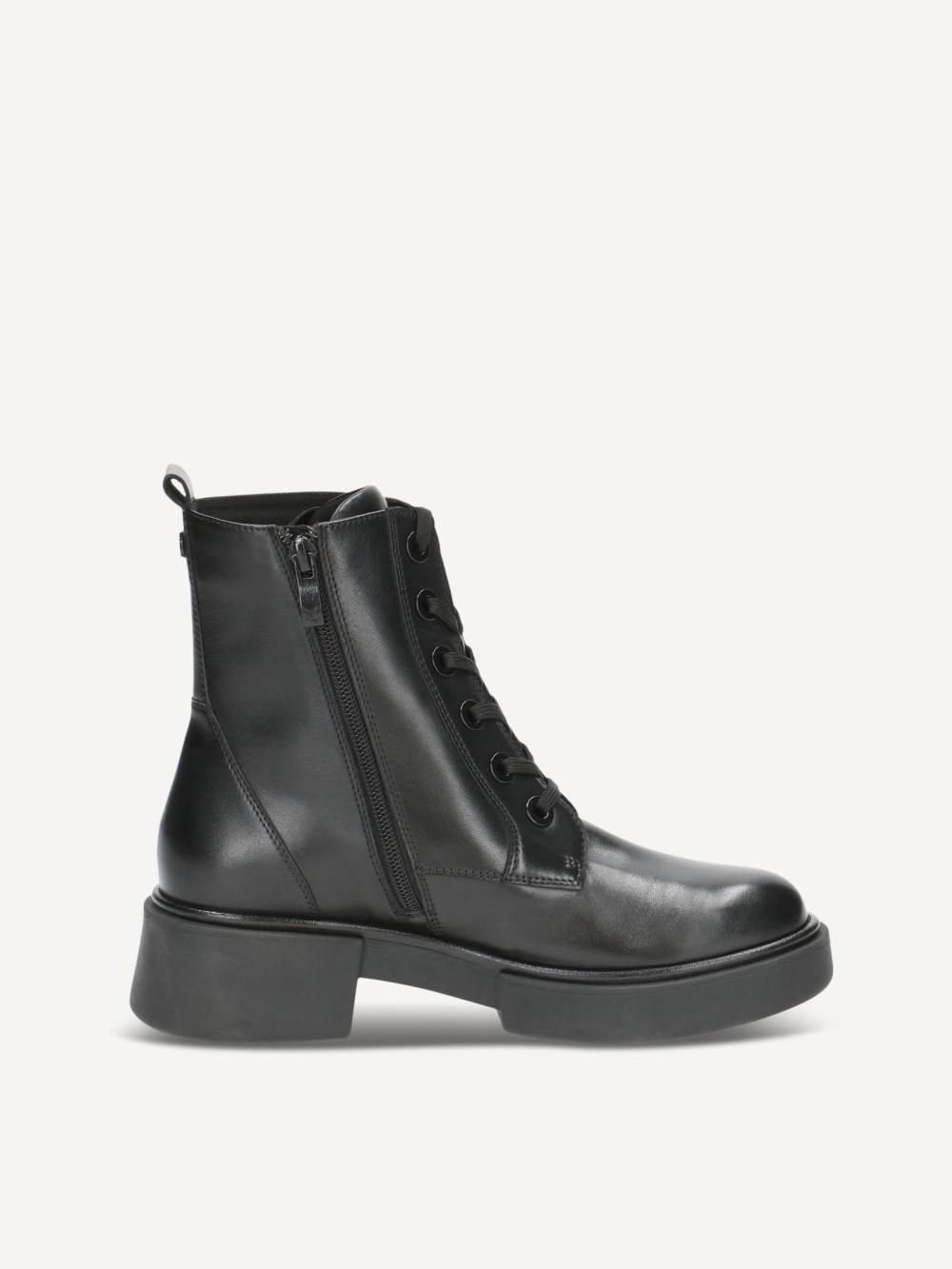 Caprice Stiefelette - Schwarzes Nappa