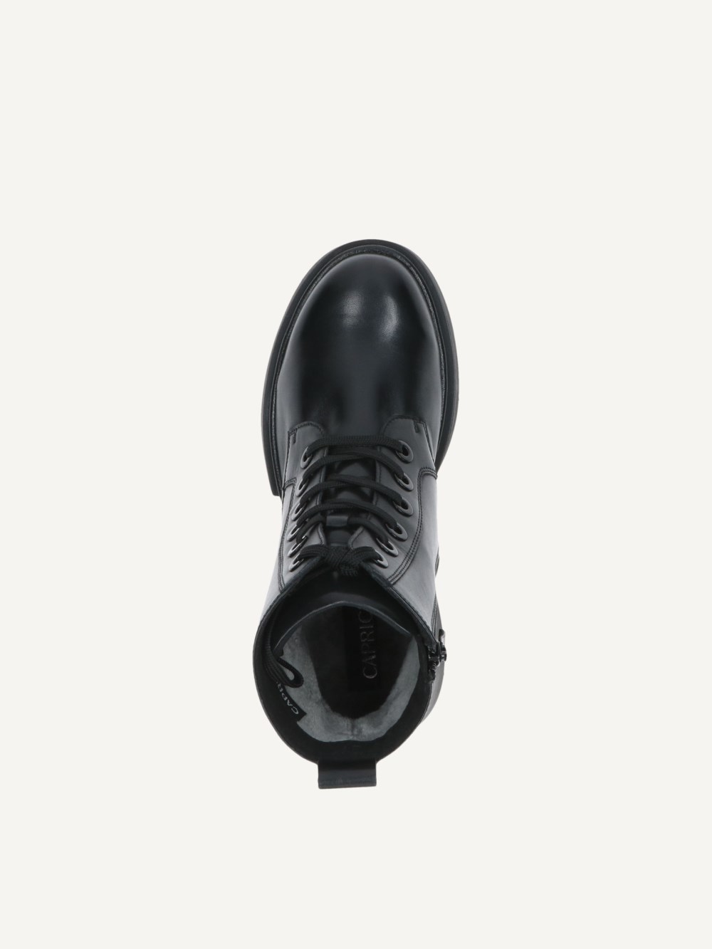 Caprice Stiefelette - Schwarzes Nappa
