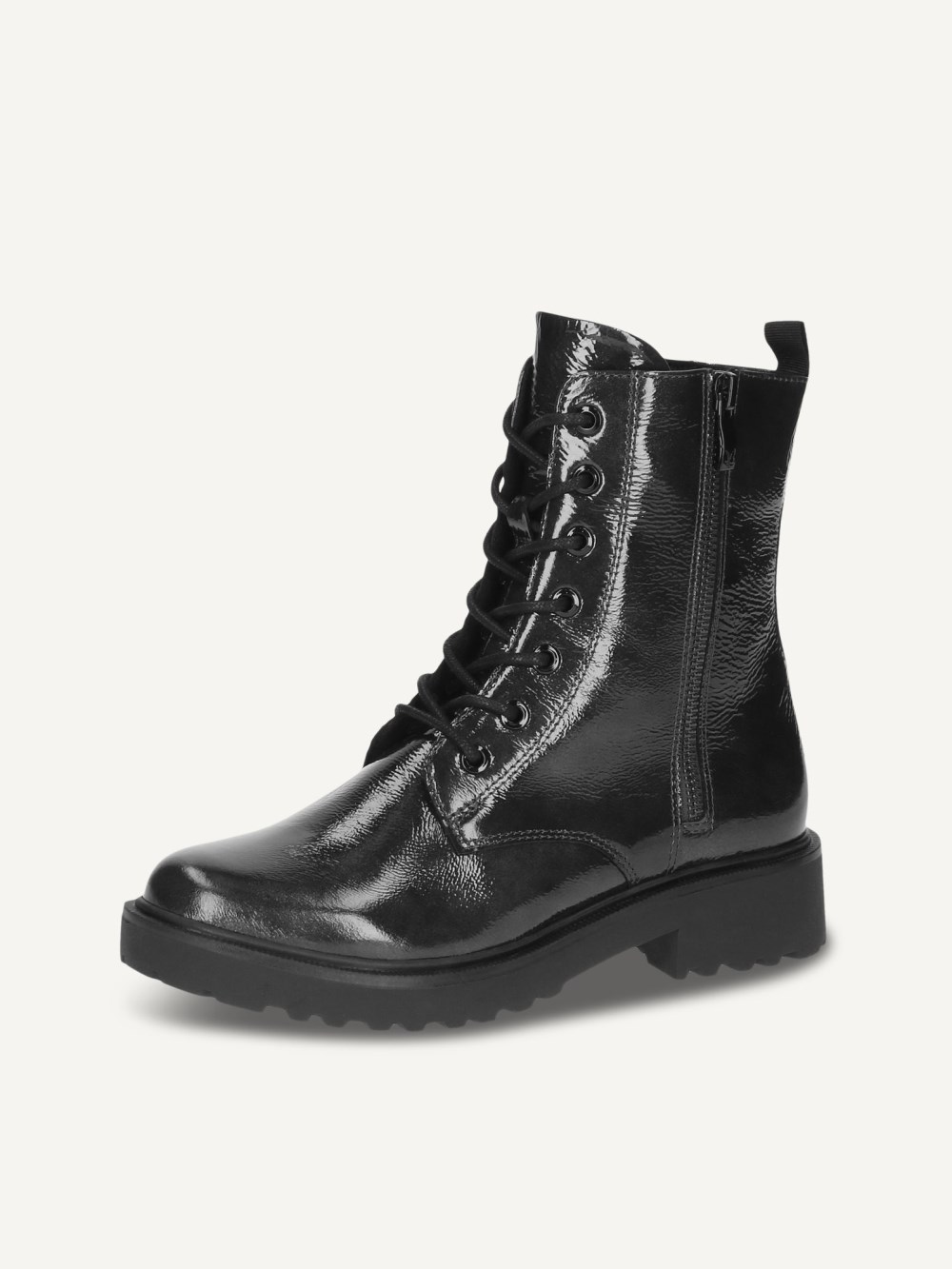 Caprice Stiefelette - Schwarzes Nappa