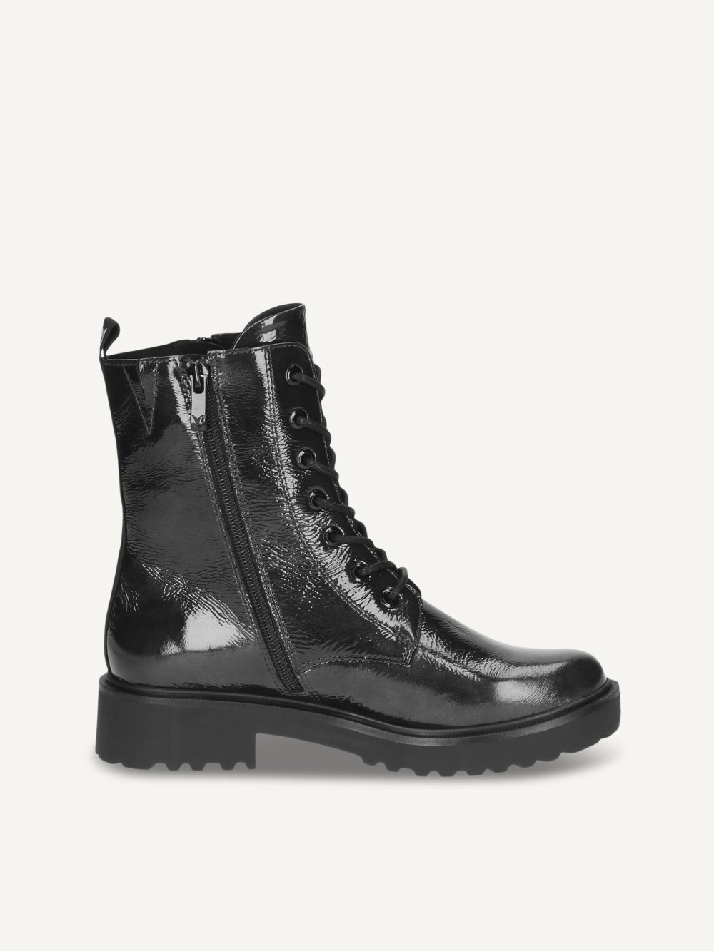 Caprice Stiefelette - Schwarzes Nappa