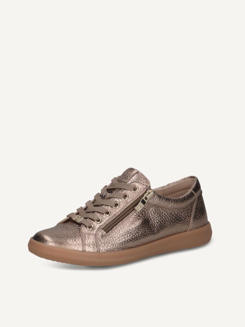 Caprice Sneaker - Taupe Metallic-Deer
