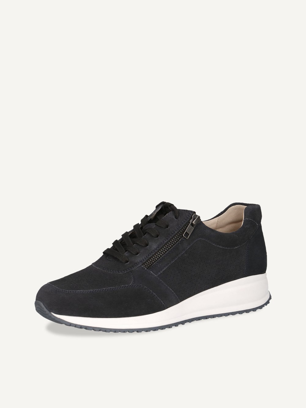 Caprice Sneaker - Ozean-Wildleder