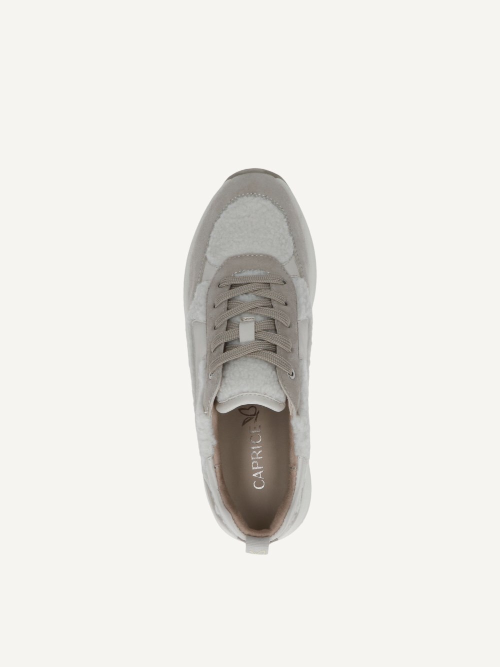 Caprice Sneaker - Offwhite/Pelz