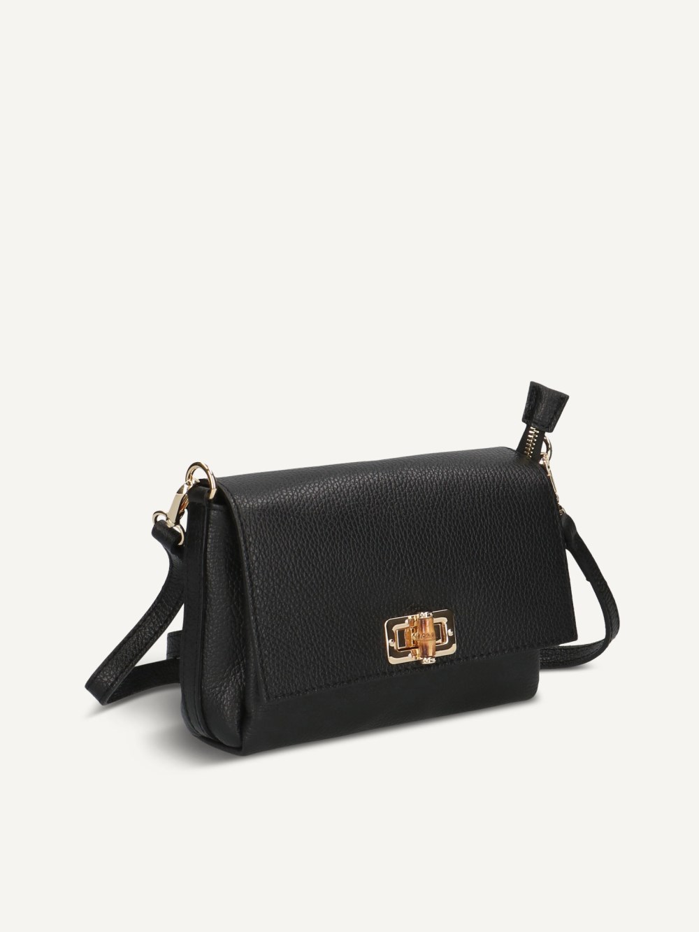 Caprice Handtasche - Schwarzes Nappaleder