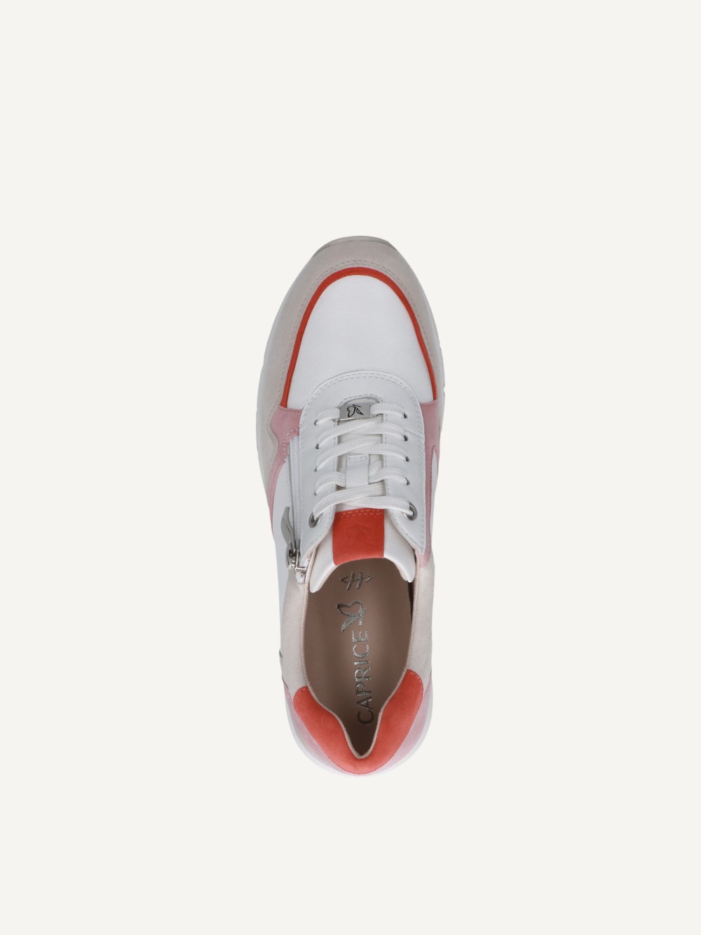 Caprice Sneaker - Weißer Kamm