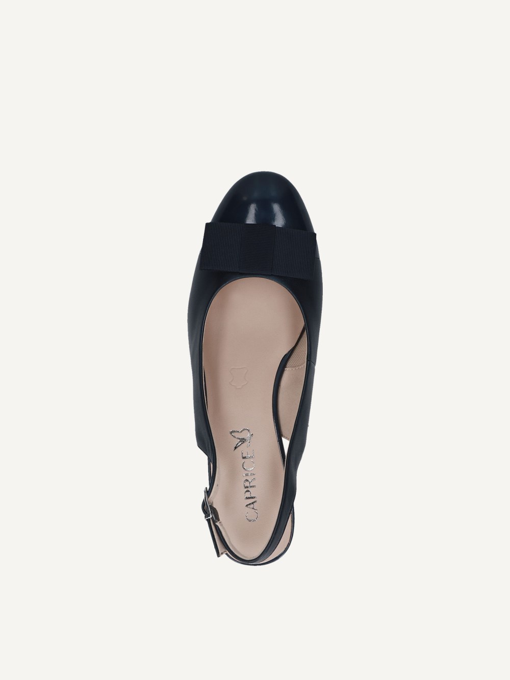 Caprice Slingpumps - Marineblauer Kamm