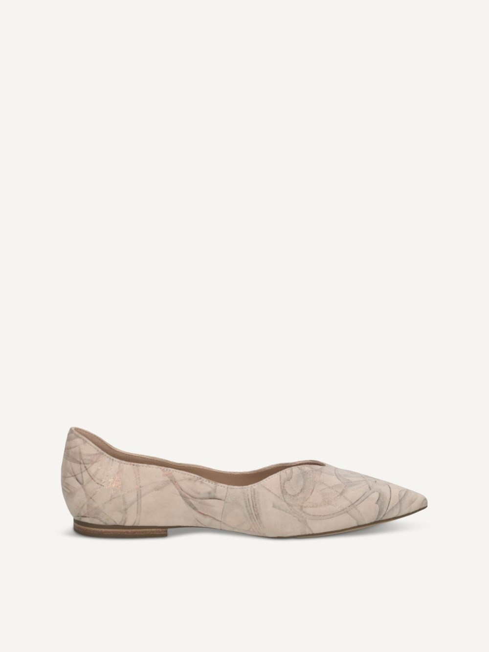 Caprice Ballerina - Offwhite Multi