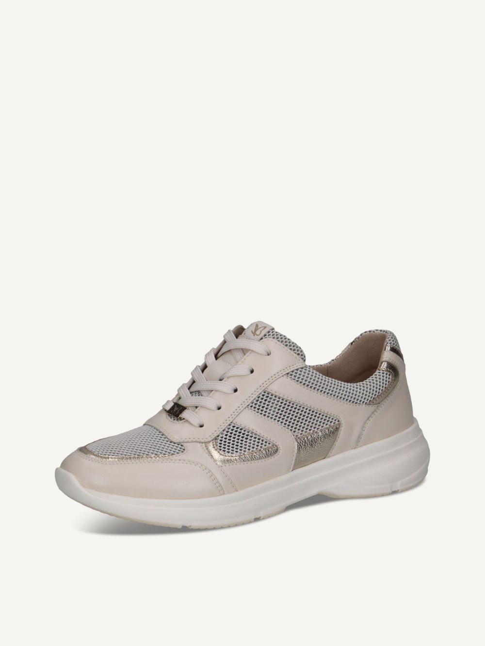 Caprice Sneaker - Offwhite/Hellgold