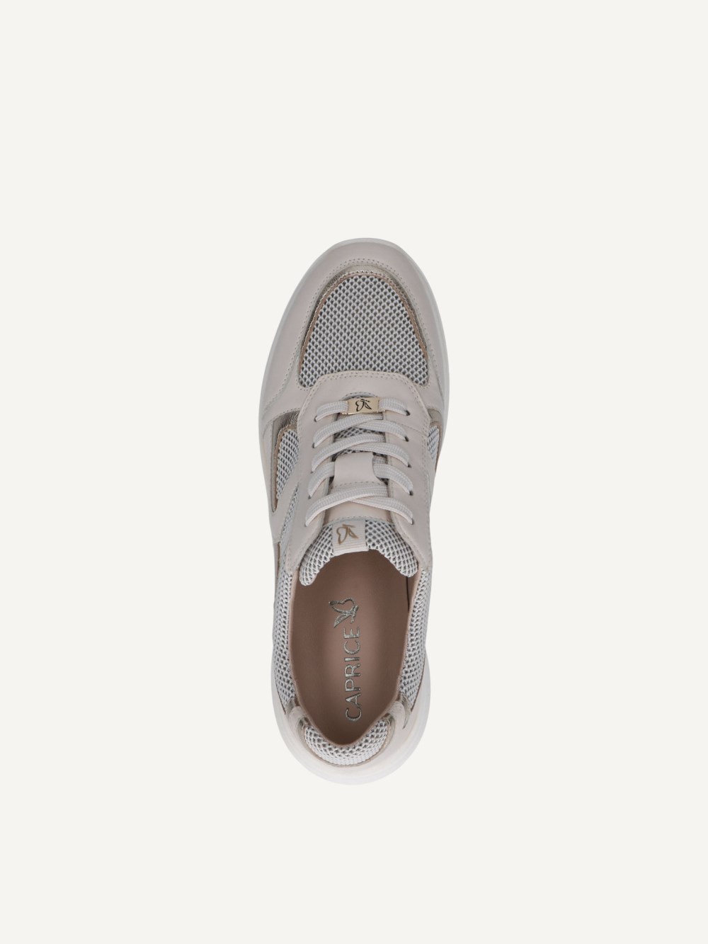 Caprice Sneaker - Offwhite/Hellgold