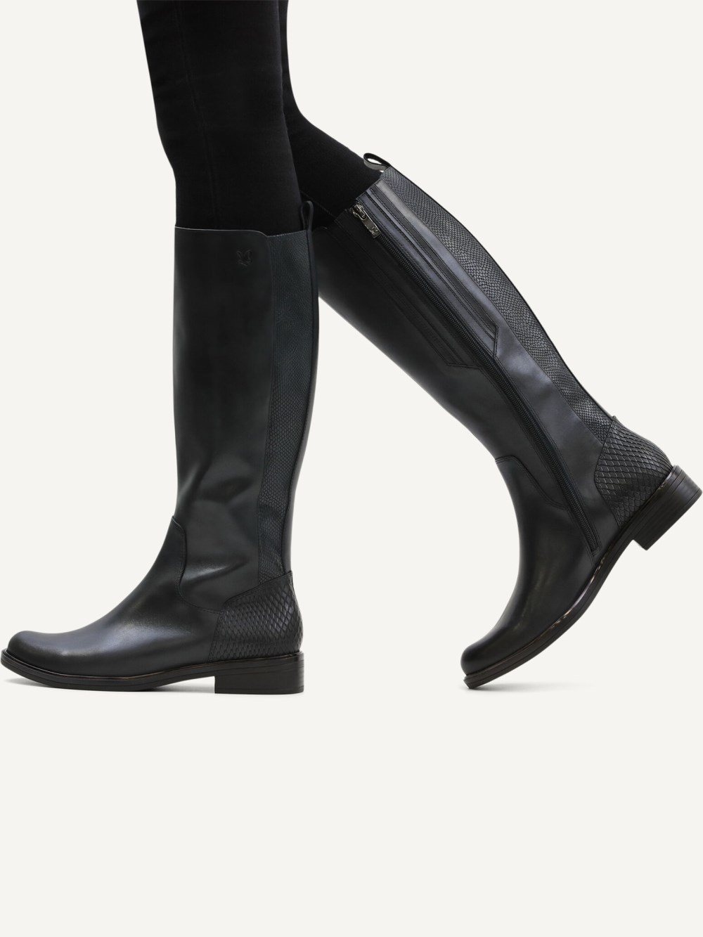 Caprice Stiefel - Ozeanblauer Kamm