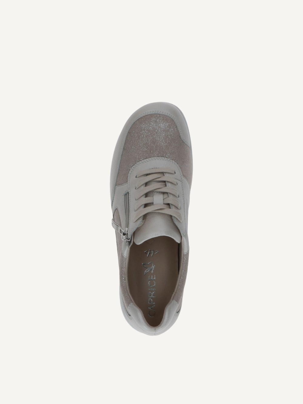 Caprice Sneaker - Perlmuttfarbener Kamm