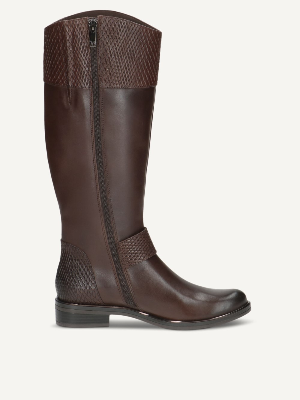 Caprice Stiefel - Dunkelbraunes Kammleder