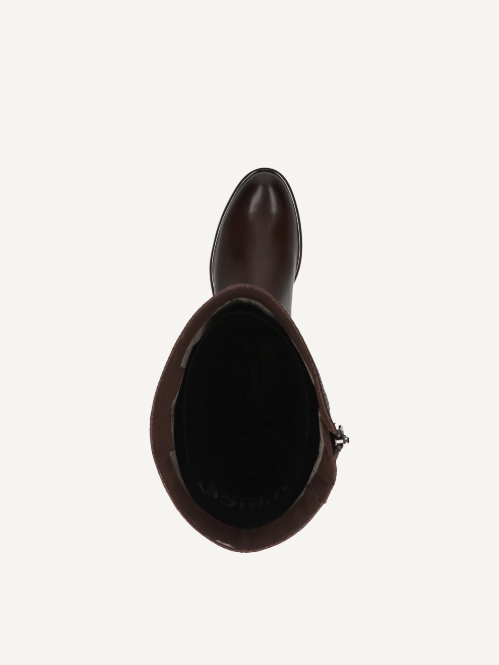 Caprice Stiefel - Dunkelbraunes Kammleder