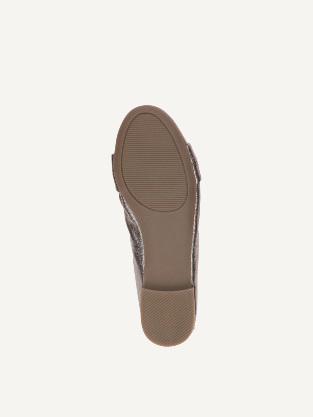 Caprice Ballerina - Taupe-Metallic
