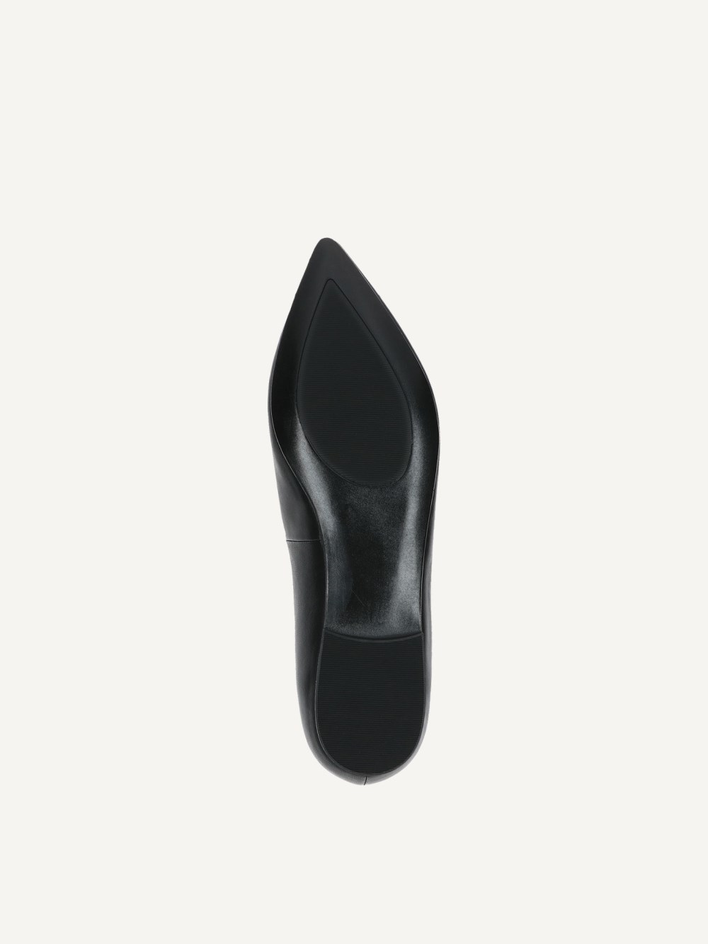 Caprice Ballerina - Schwarzes Nappaleder