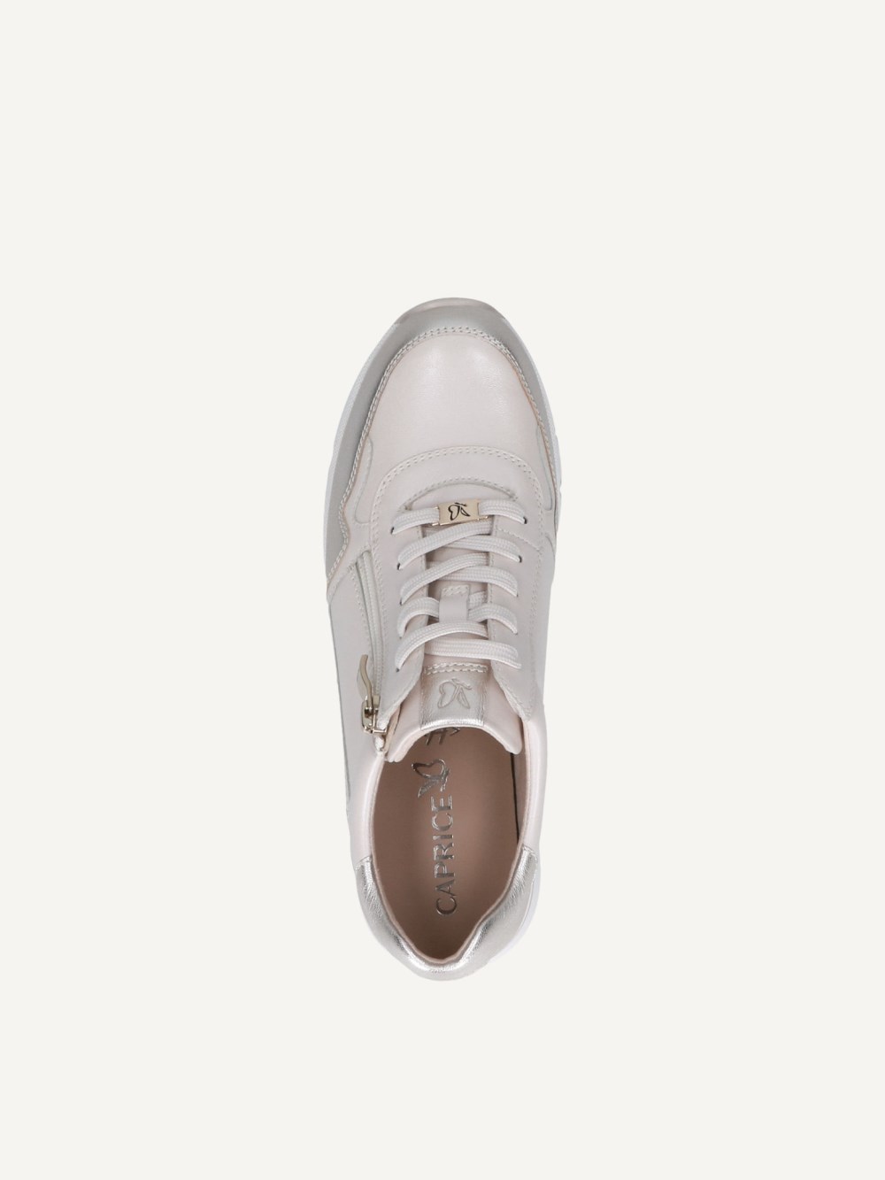 Caprice Sneaker - Offwhitefarbener Kamm