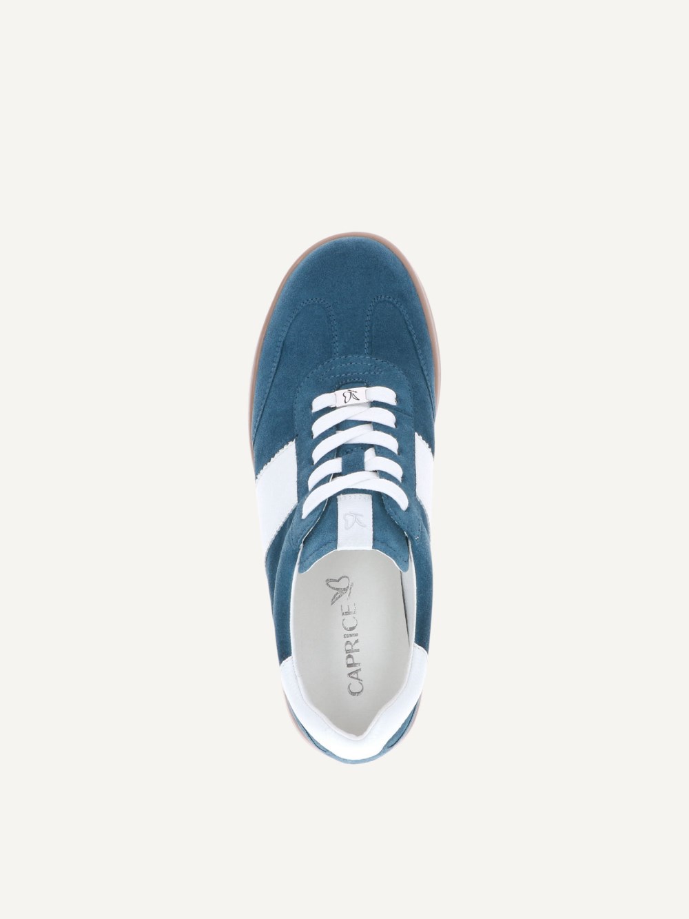 Caprice Sneaker - Ozean / Weiß
