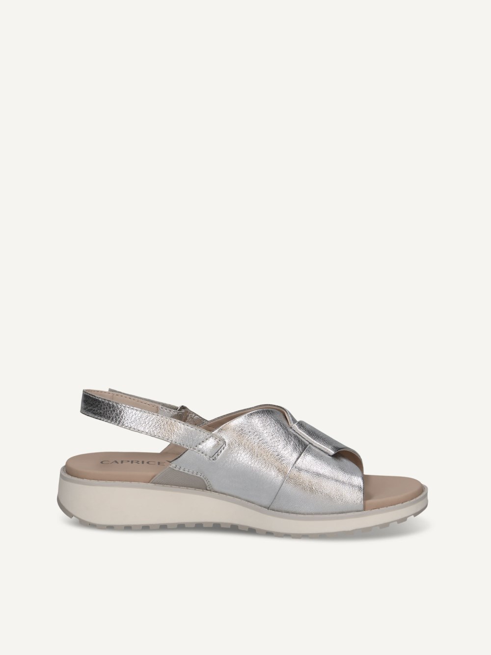 Caprice Sandale - Silber Metallic